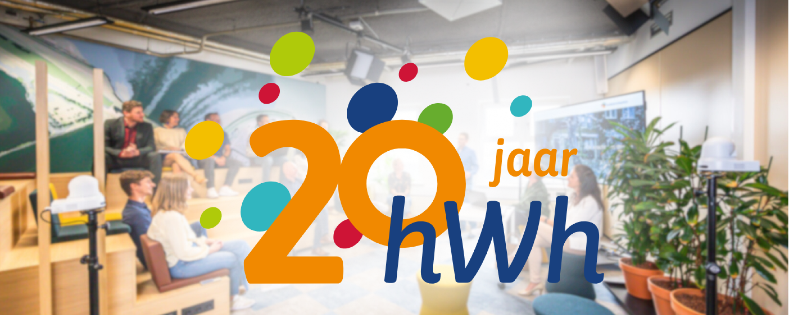 Lustrumlogo 20 jaar hWh