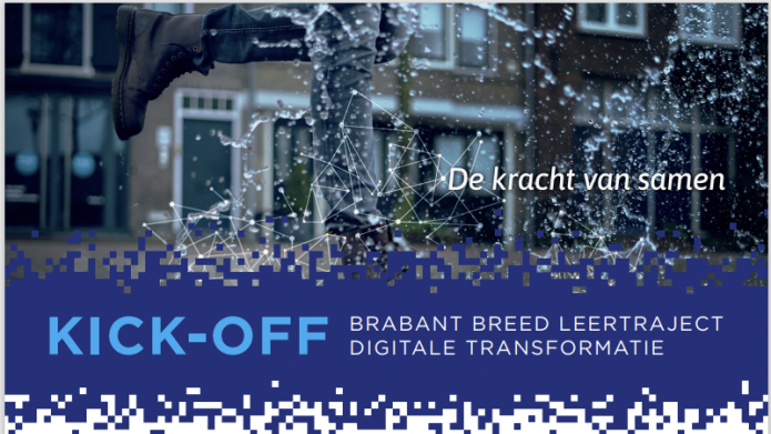 Flyer kick-off Brabant breed leertraject digitale transformatie