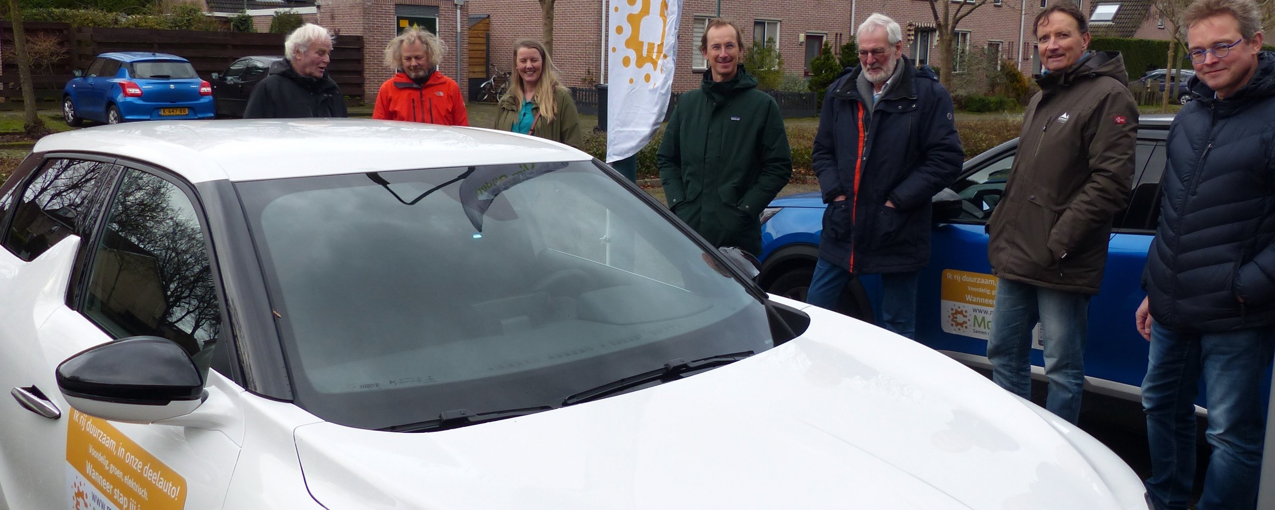 Tweede elektrische deelauto omgeving Piet Heinlaan Doorn