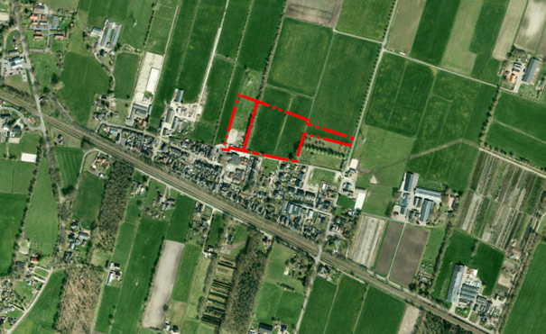 Ligging projectgebied Overbergs kwartier