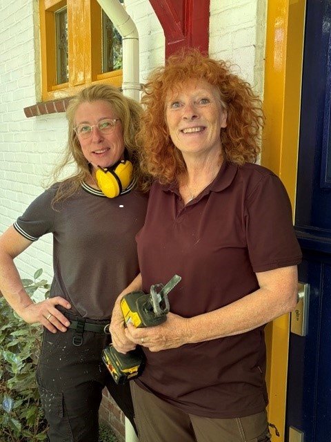 De afkoppelcoaches: Susan Dekkers en Lanny Olie
