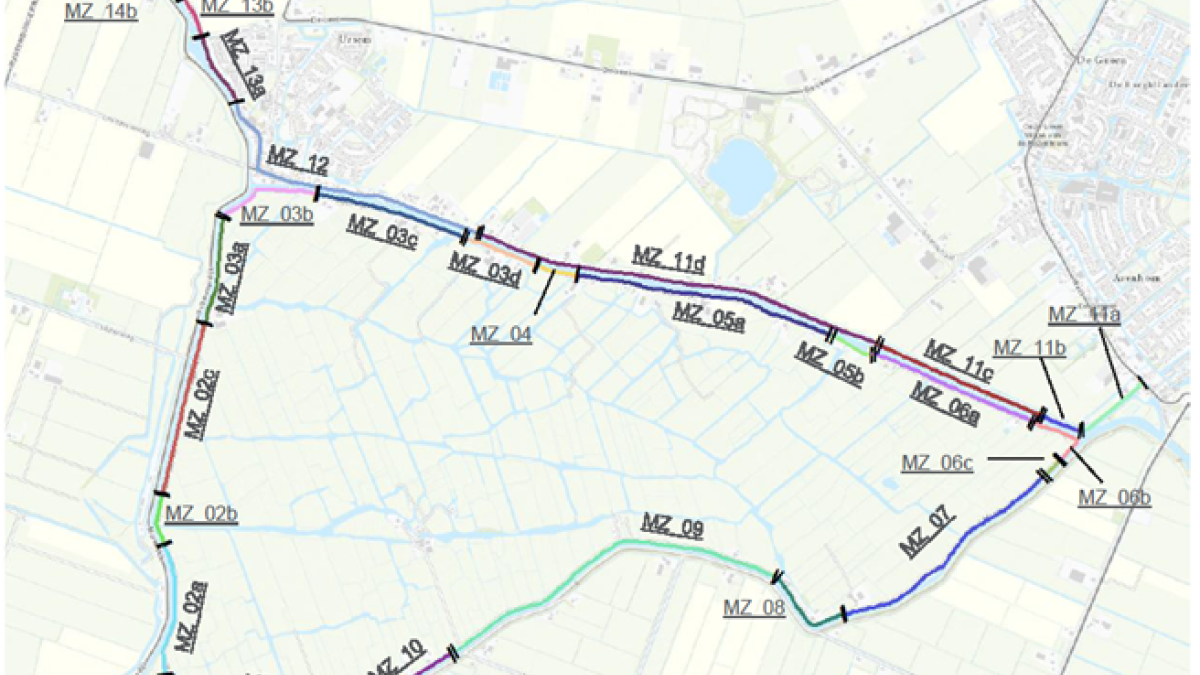 Verbetering boezemkade Mijzenpolder