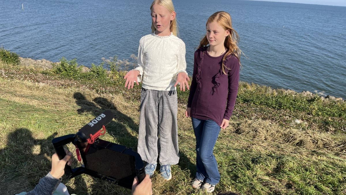 Leerlingen uit Hoorn en Andijk maken waterjournaal