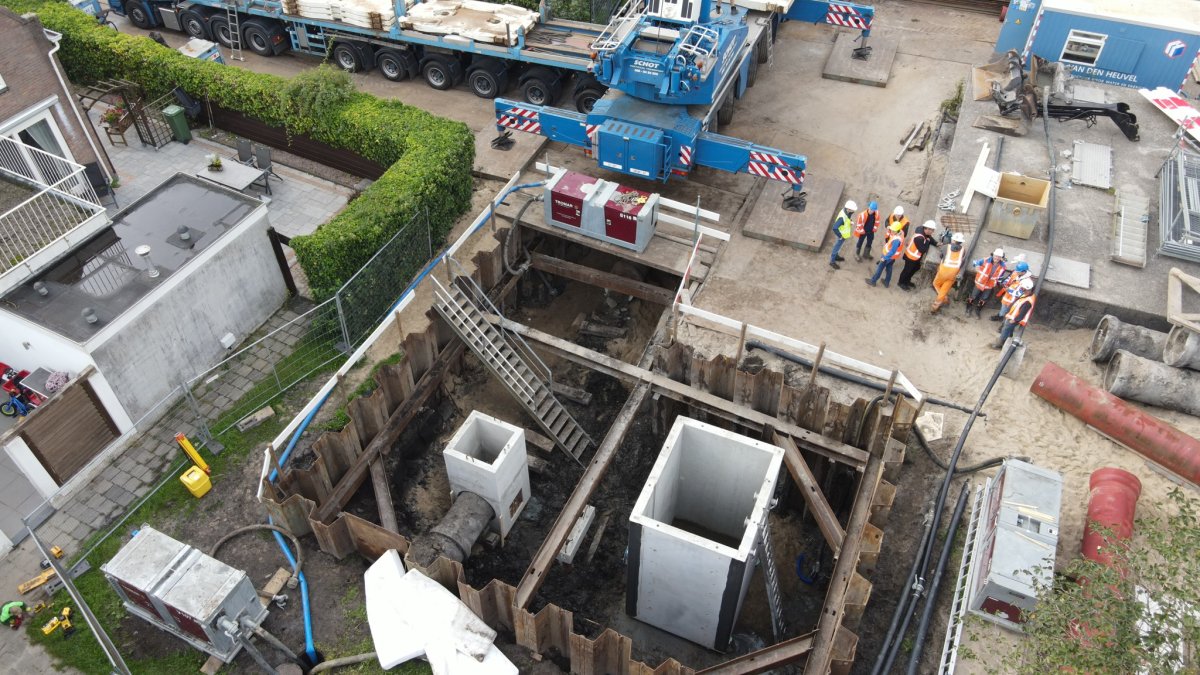 Nieuwbouw en overname Rioolgemaal de Worst