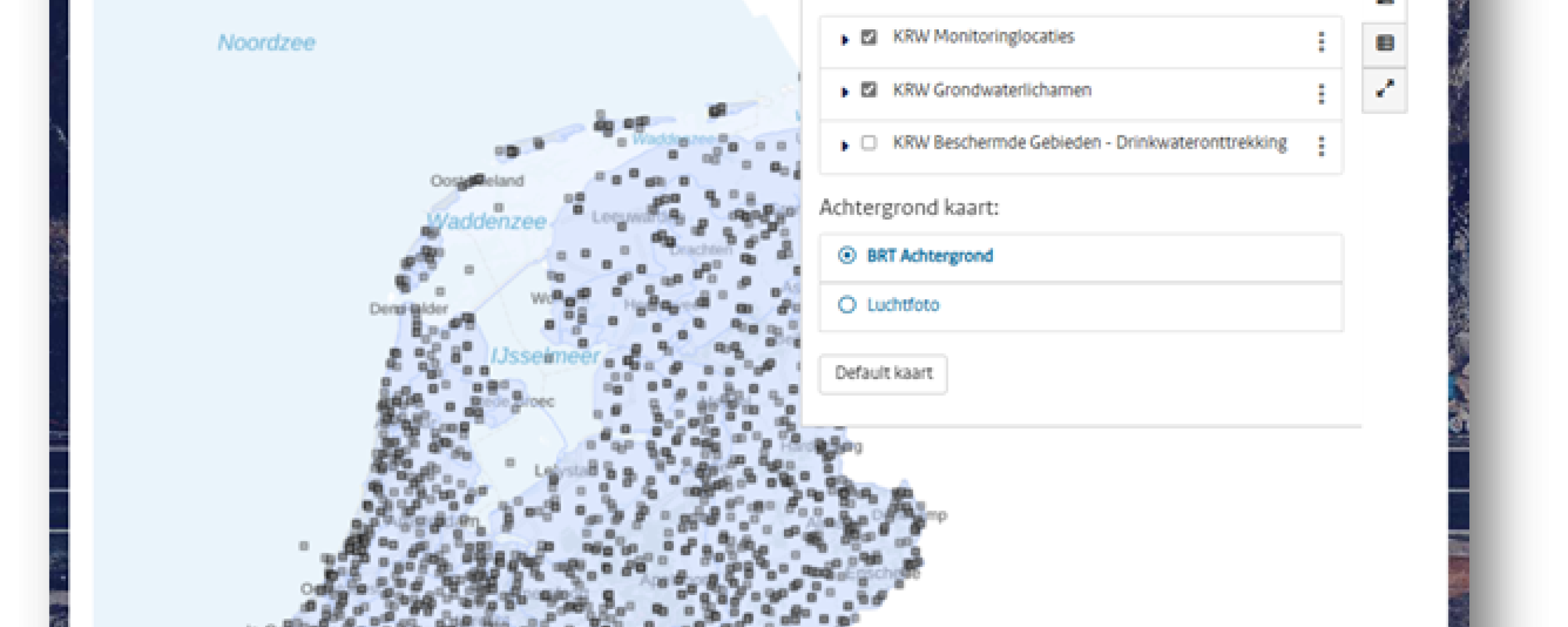 KRW-bestanden in Nationaal Georegister