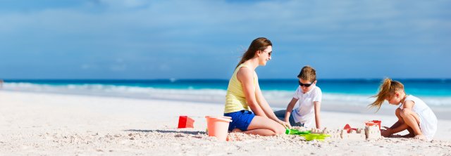 Vakantie op het strand