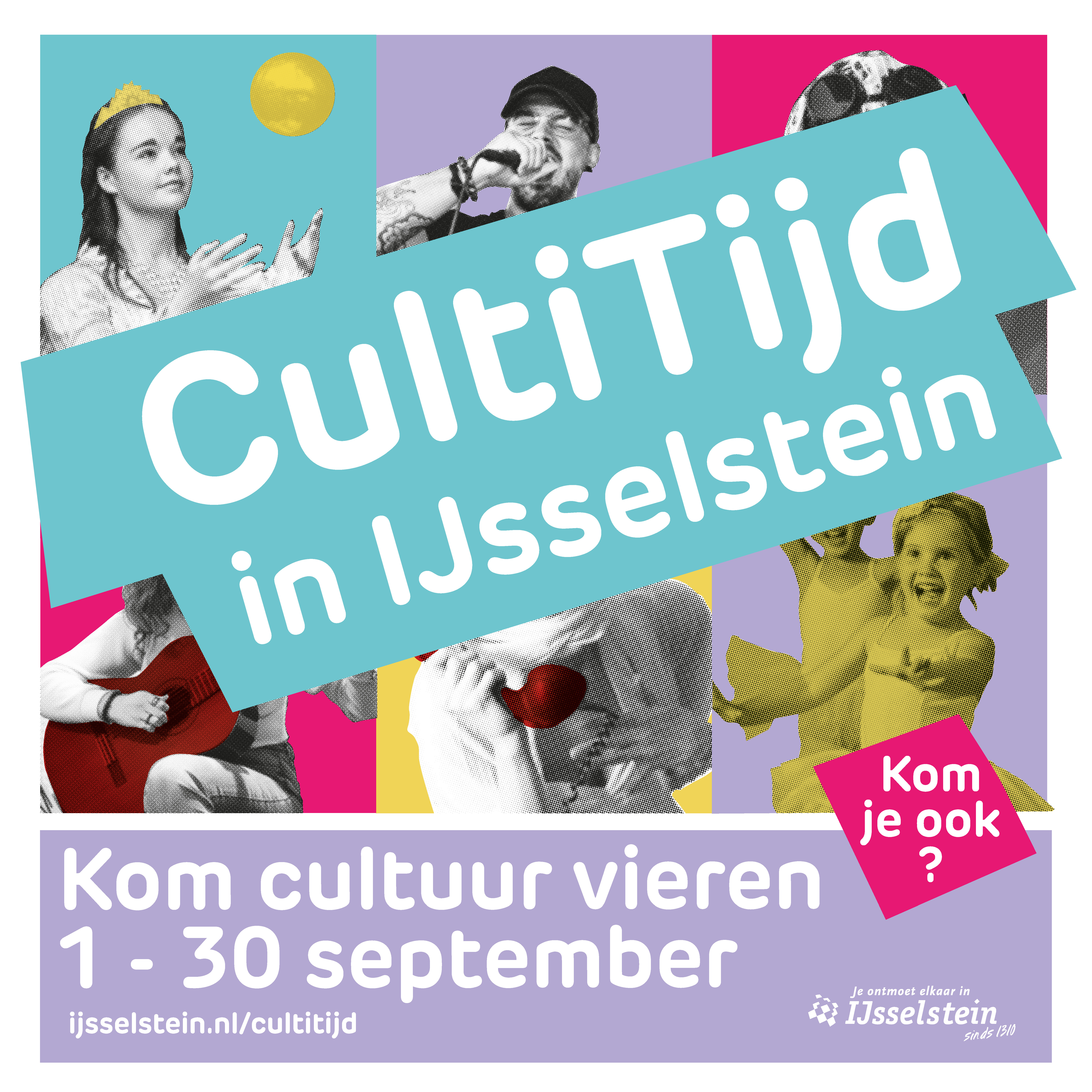 CultiTijd promotiemateriaal