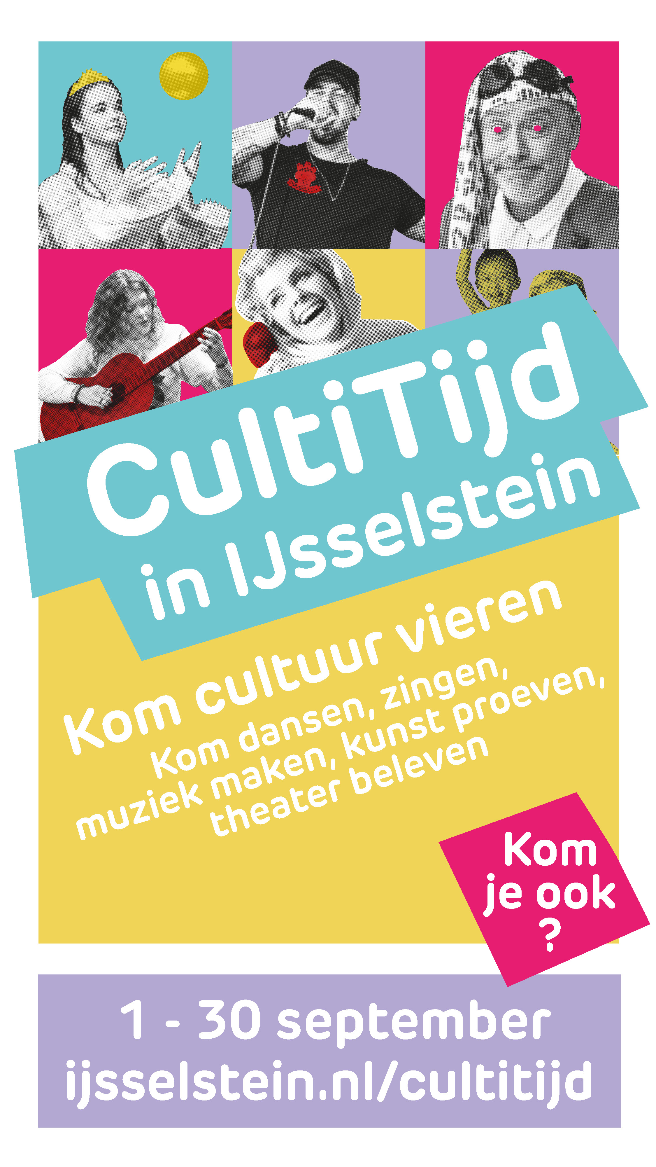 CultiTijd promotiemateriaal