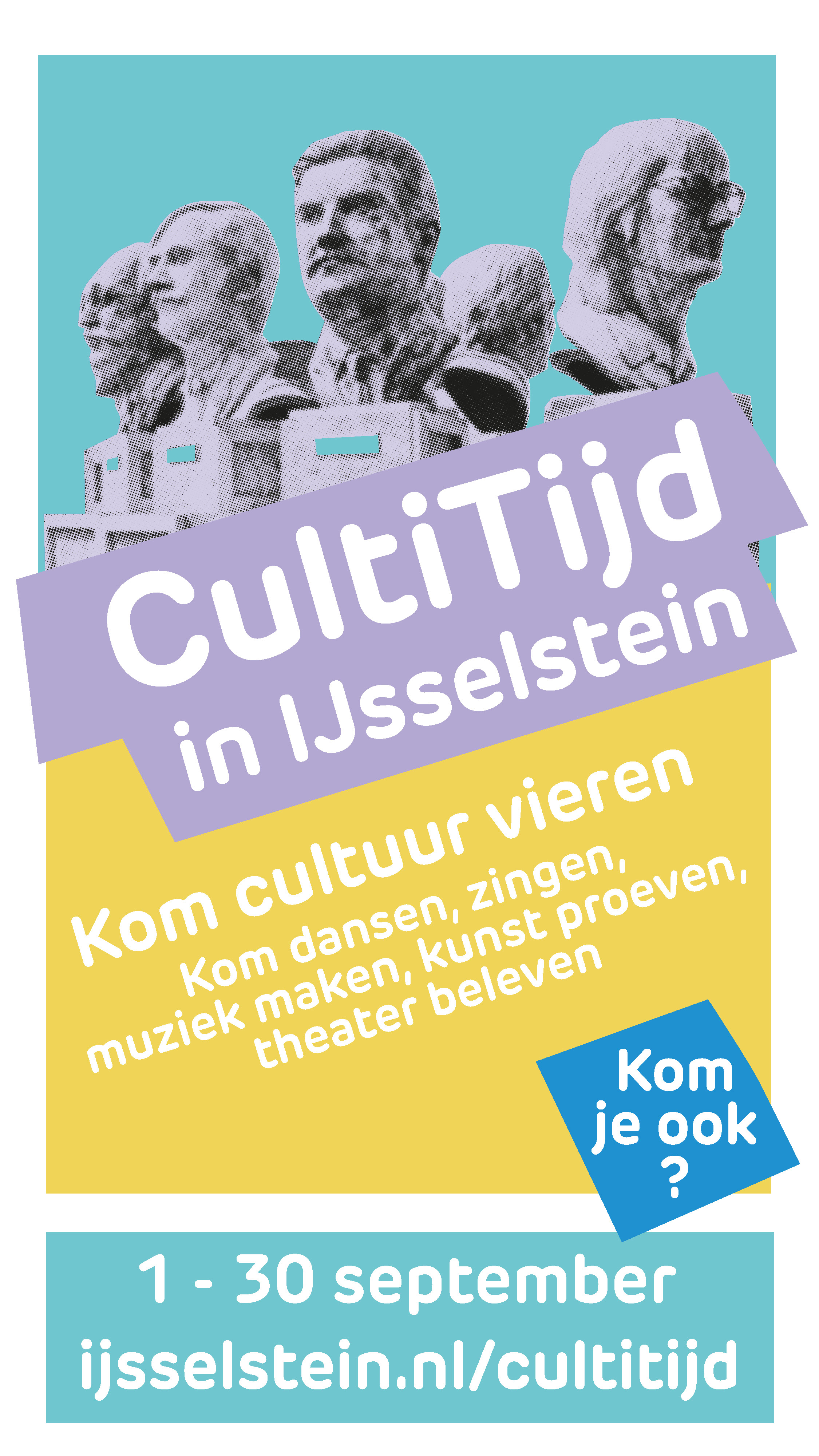 CultiTijd promotiemateriaal