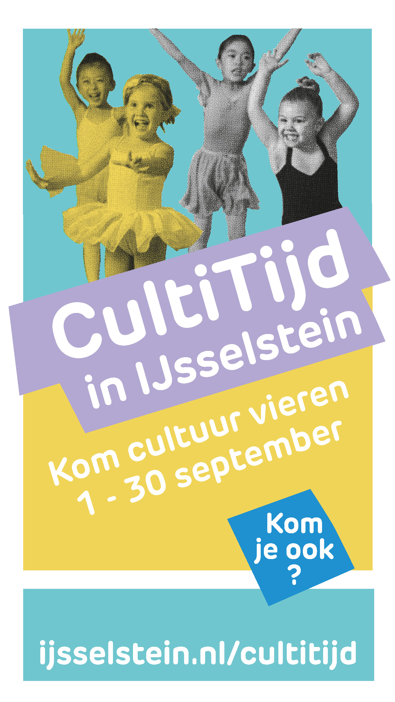 CultiTijd promotiemateriaal