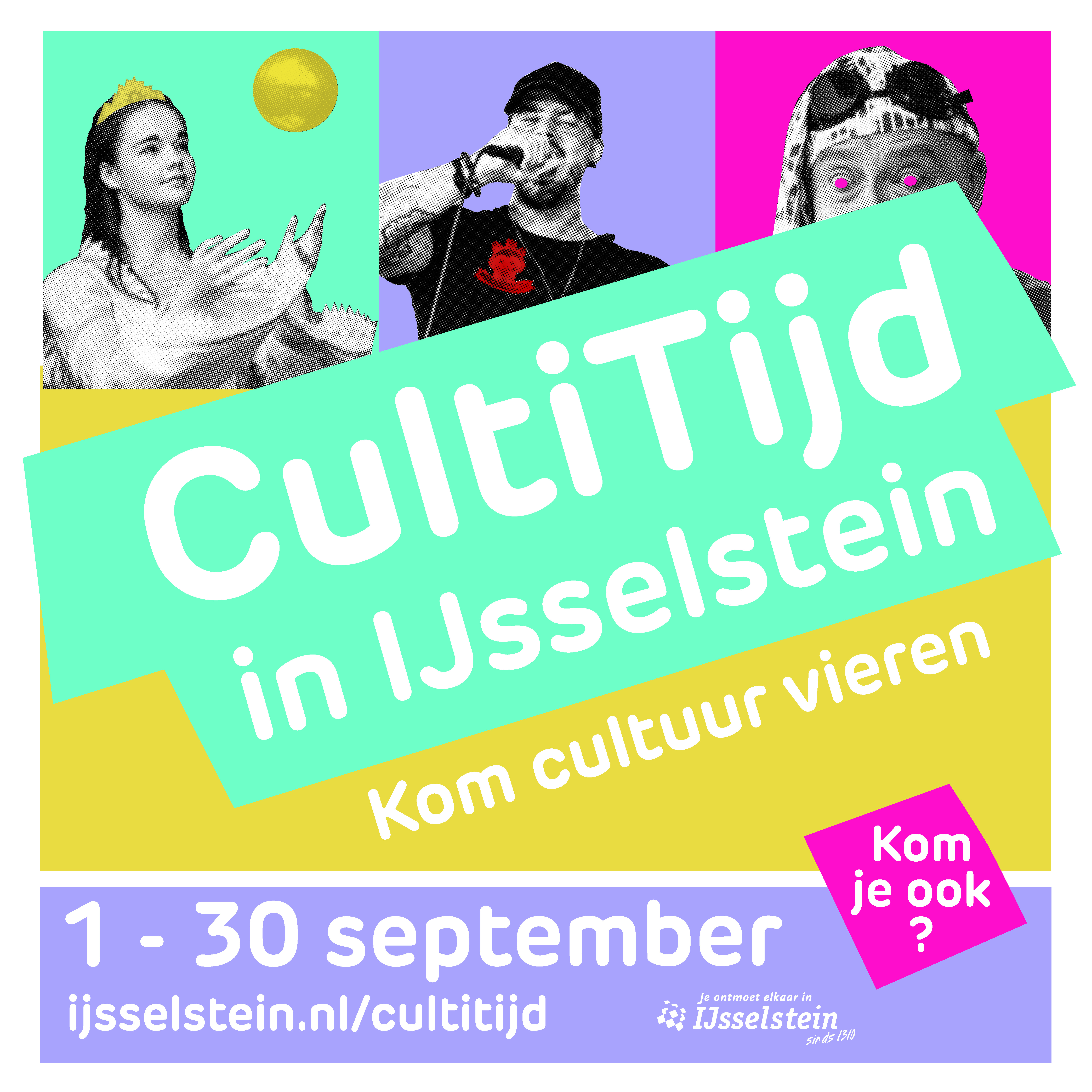 CultiTijd promotiemateriaal