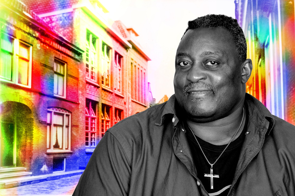 Portret van Didi Muhiya voor de Expositie Wij geven cultuur een gezicht