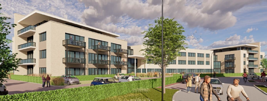 Artist impression van Einsteinweg 12