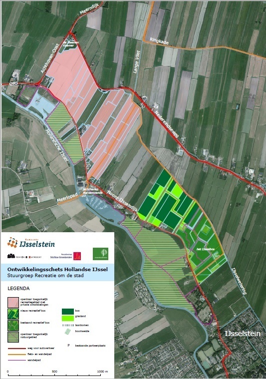 Hollandse IJsselgebied Noordwesthoek - kaart