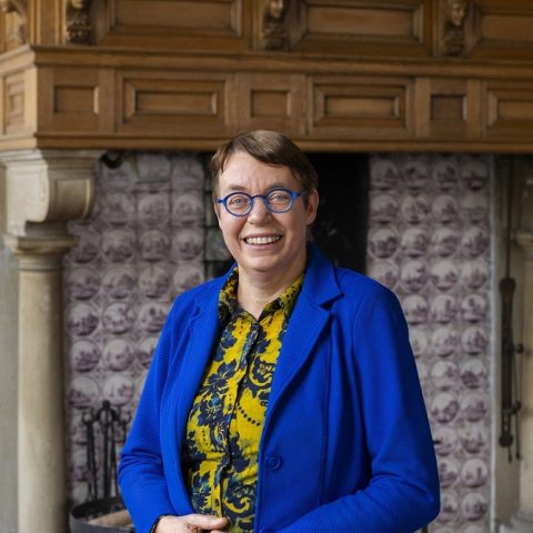Gemeentesecretaris Wilma van de Werken in het Oude Stadhuis