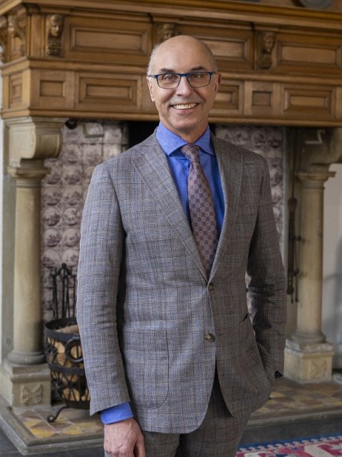 Wethouder Mark Foekema in het Oude Stadhuis