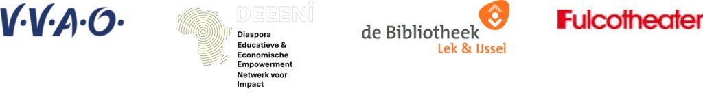 logos vvao, deeeni, bibliotheek, fulcotheater