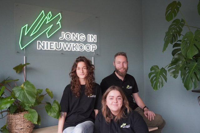 Jongerenwerkers, Zoe Tuithof, Mark Verlaan en Anne-Co van Duijvenbode