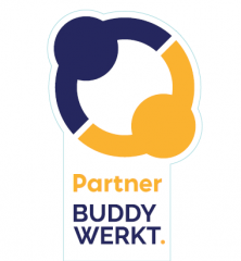 Logo partner Buddy werkt
