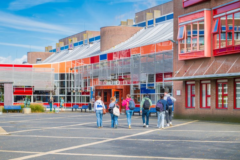 Studenten op Hogeschool Zeeland