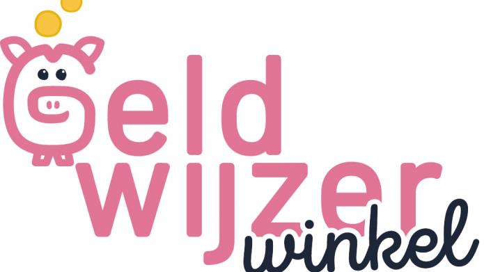 Logo GeldWijzerWinkel met witte achtergrond