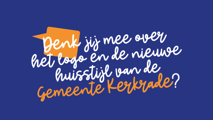 Denk jij mee over het logo en de nieuwe huisstijl van de gemeente Kerkrade?