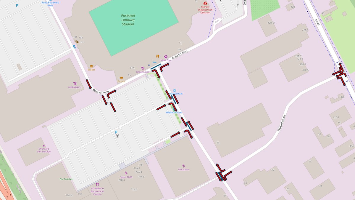 Verkeersmaatregelen Wiebachstraat