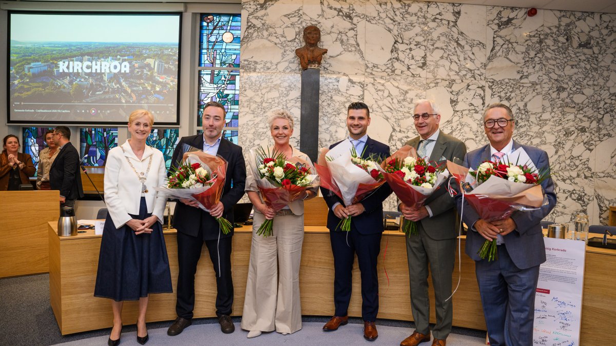Het nieuwe college van Gemeente Kerkrade is geïnstalleerd!