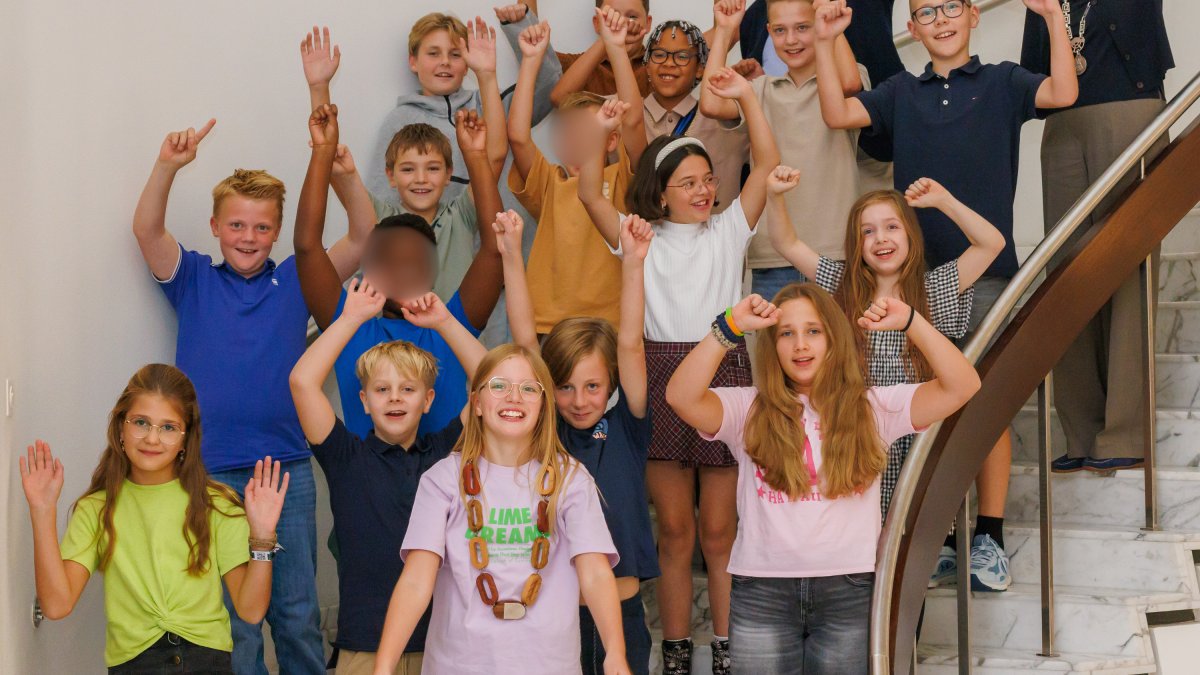 Nieuwe kinderraad en kinderburgemeester in Kerkrade