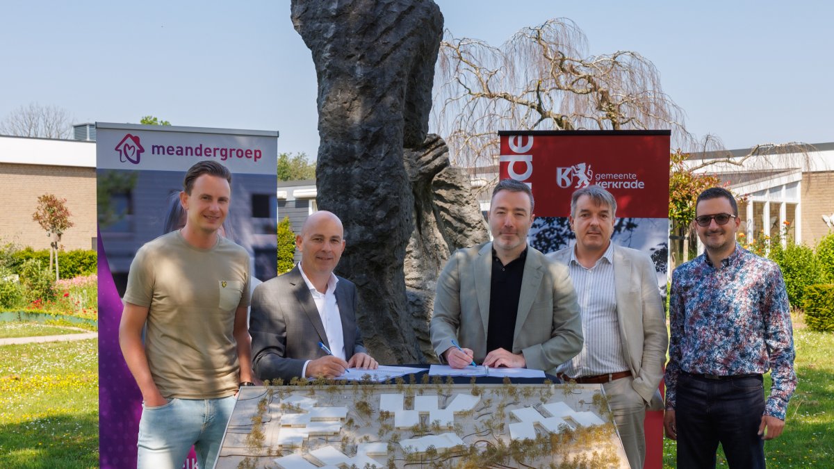 Gemeente Kerkrade en MeanderGroep zetten volgende stap in ontwikkeling Lückerheide