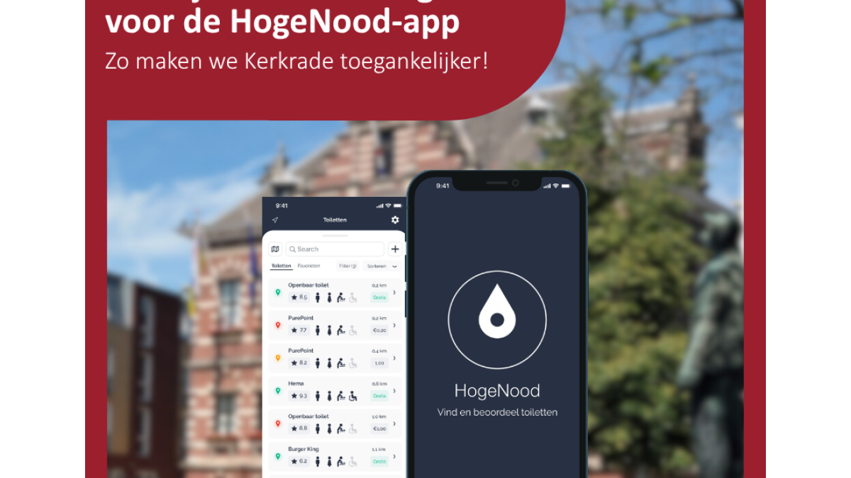 Samen maken we Kerkrade toegankelijker. Doe jij als ondernemer mee?