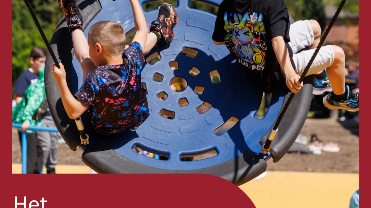 Het speeltuinenseizoen gaat van start op 4 april