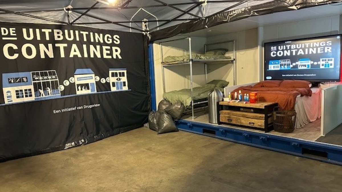 Kom langs in de uitbuitingscontainer