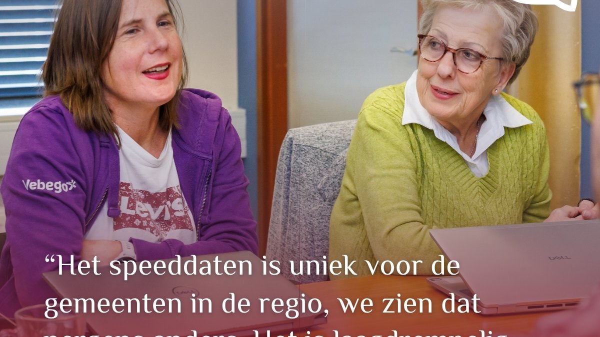 Speeddaten voor een baan in het Flexiforum