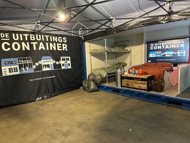 de uitbuitingscontainer