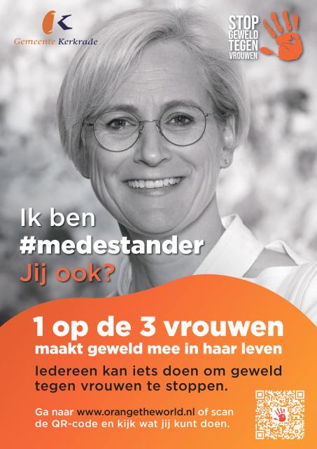 Orange the World Campagneposter burgemeester