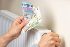 Geld bij de verwarming