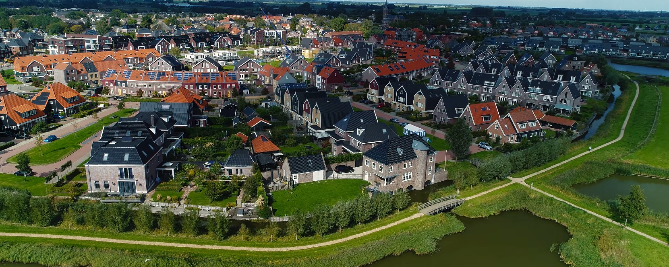 Dronebeeld Obdam