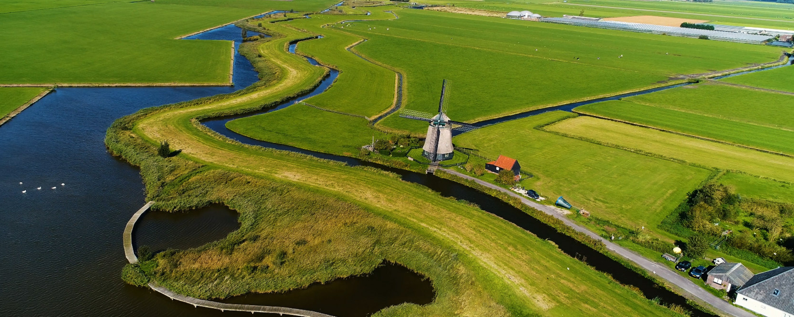 Dronebeeld Wogmeer
