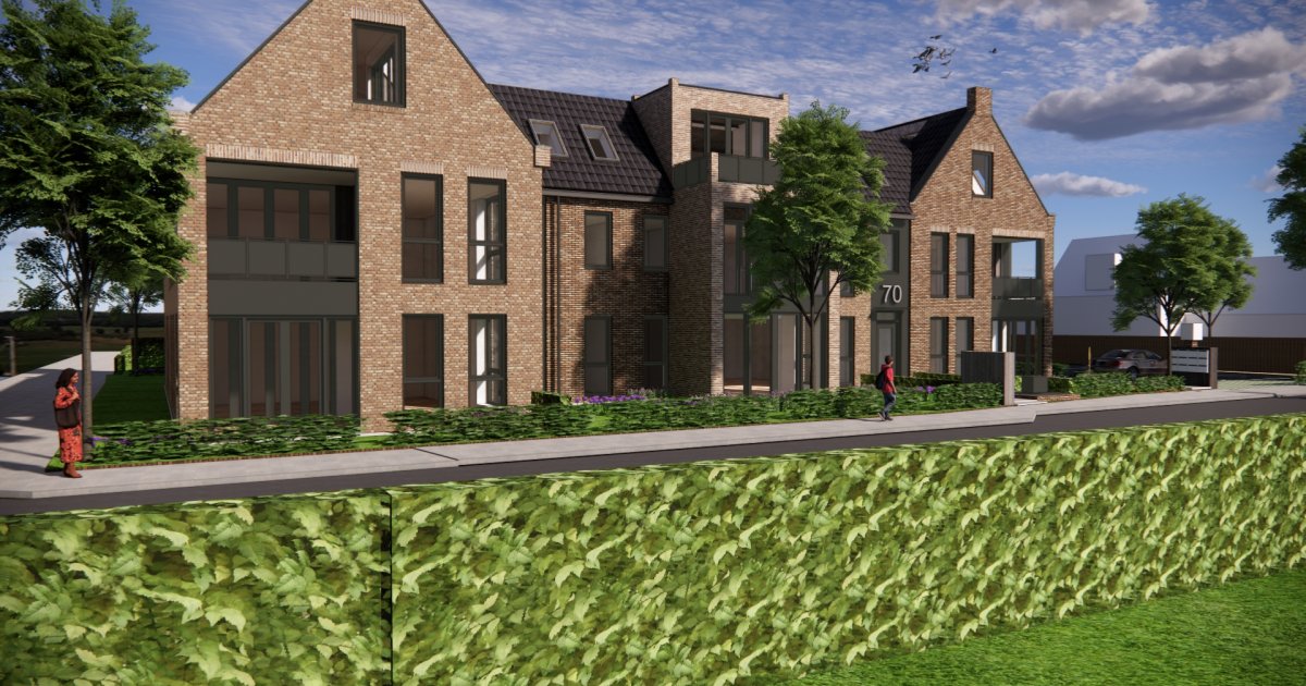 Anterieure overeenkomst ondertekend voor 24 nieuwe appartementen in De Goorn