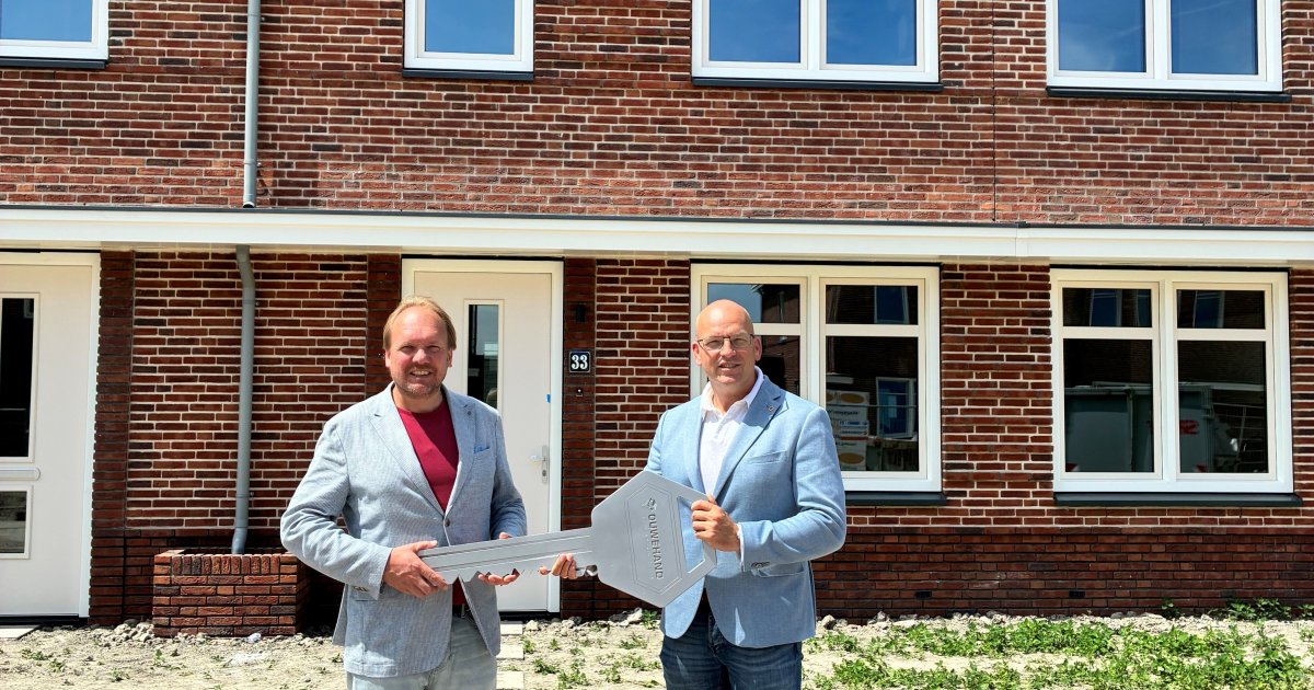 Nieuwbouwplan De Tuinen in Ursem, oplevering gestart: gevarieerd wonen in een groene omgeving.