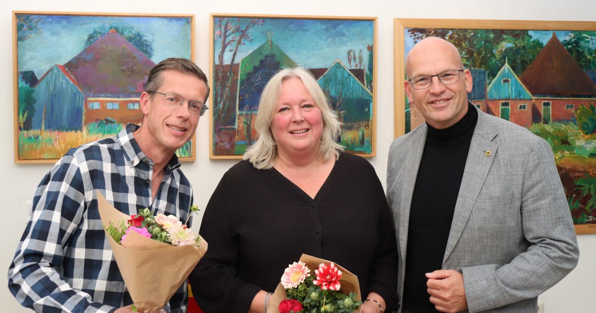Expositie in gemeentehuis brengt werk van moeder en dochter samen in bijzonder eerbetoon