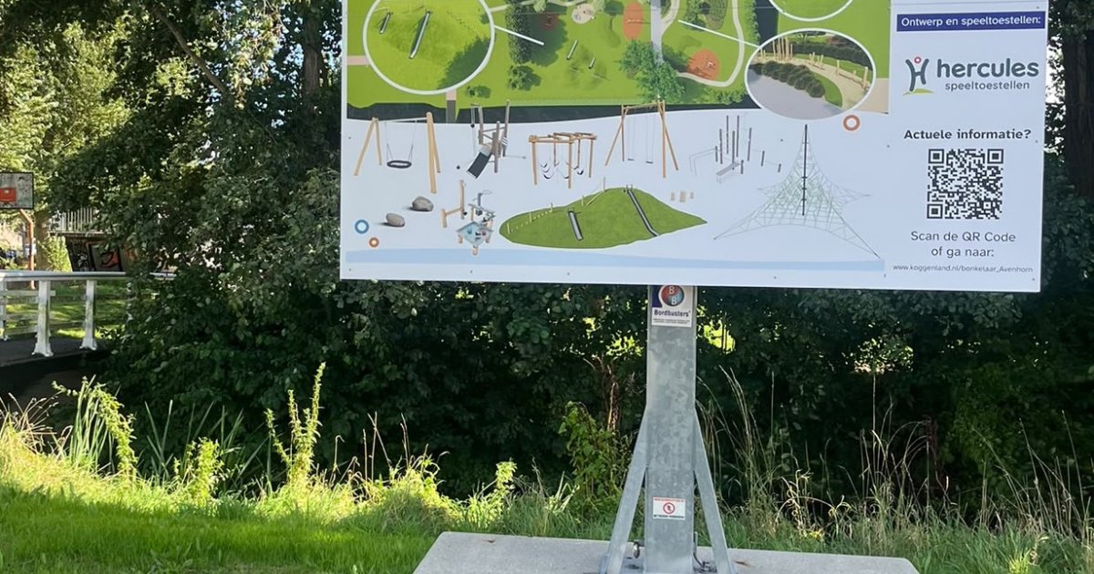 Park Bonkelaar in Avenhorn krijgt nieuwe speeltuin