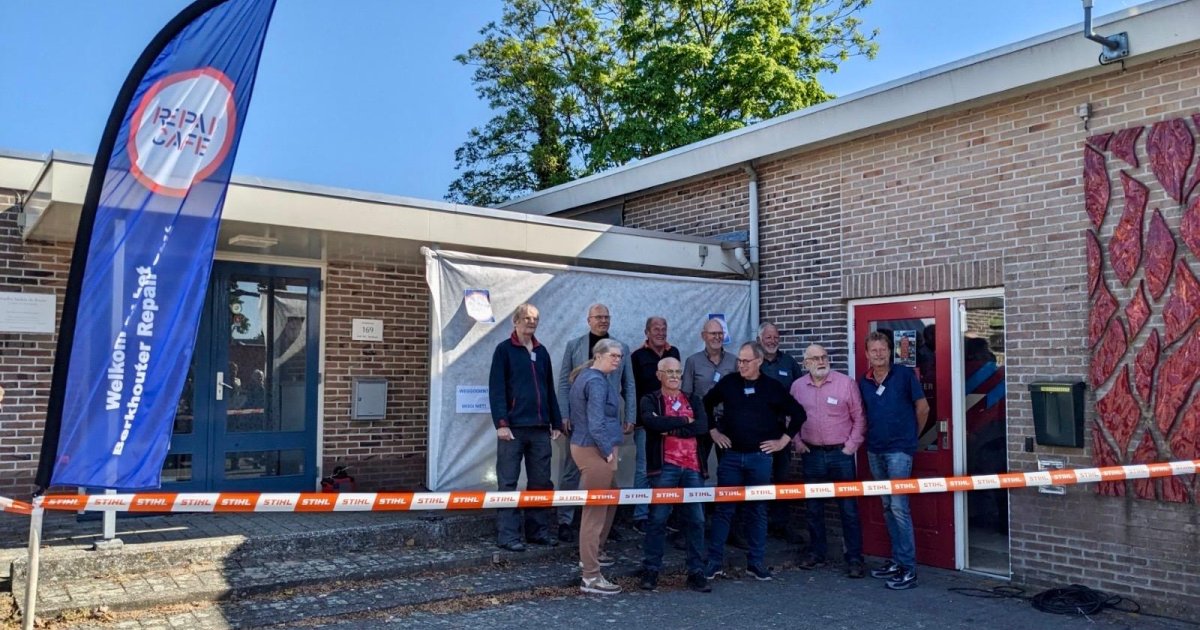 Repair Café Berkhout feestelijk geopend