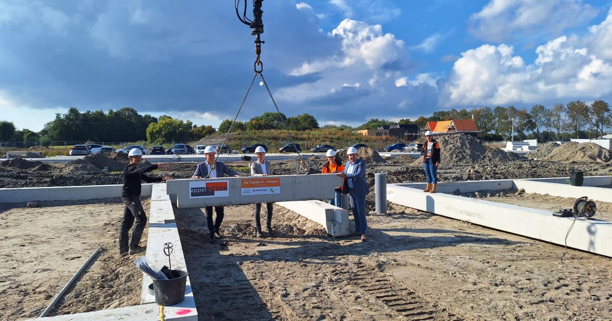 Een nieuwe fase van De Tuinen in Ursem is officieel van start gegaan!