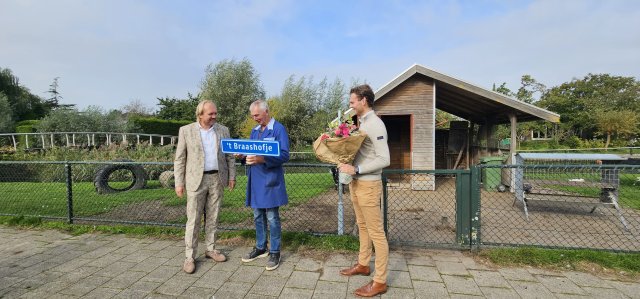 Onthulling nieuwe naam kinderboerderij