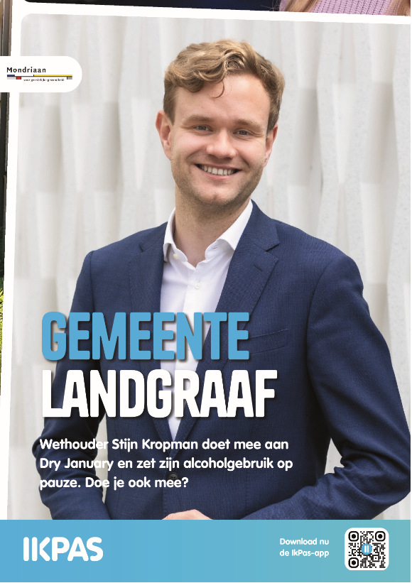 Wethouder Stijn Kropman IKPAS-campagne 