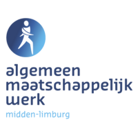Logo Algemeen Maatschappelijk Werk Midden-Limburg | Partner Zorgboulevard Leudal