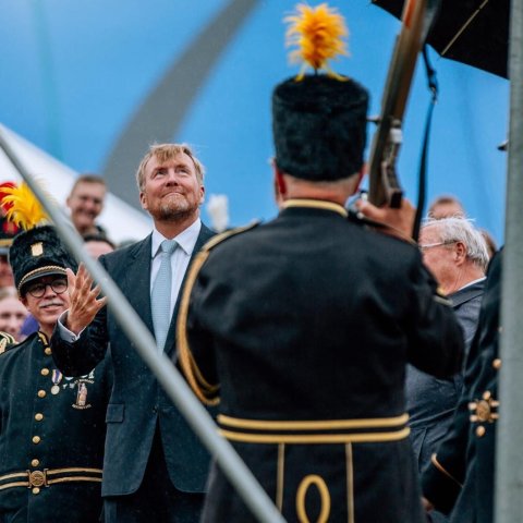 Koning Willem-Alexander bij OLS Heythuysen 2025