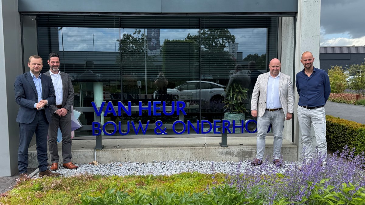 Bezoek aan van Heur Bouw & Onderhoud